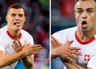 Një tjetër përballje me Serbinë në Botëror, ja reagimet e Shaqirit dhe Xhakës