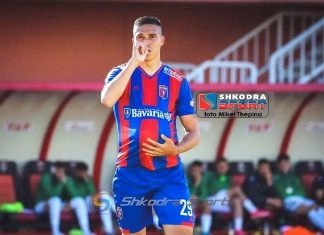 Sulmuesi Aralica dedikim të veçantë për golin e djeshëm ndaj Egnatias