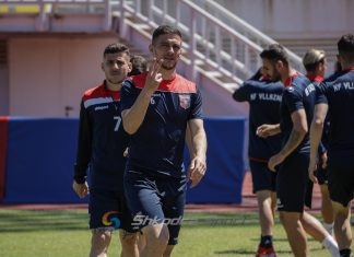 Entuziasëm në kampin shkodran në pragndeshjen me Egnatian