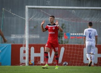 Braziliani Kaina si një shkodran i vërtetë. I shënoi Vllaznisë, por nuk festoi