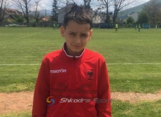 Klevi Plori, shkodrani 14 vjeçar i Watford që ka zgjedhur të luajë për Shqipërinë