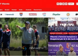 Vllaznia tashmë me një website të ri