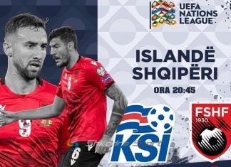 Shqipëria ka gati formacionin për sfidën e mbrëmjes së sotme ndaj Islandës