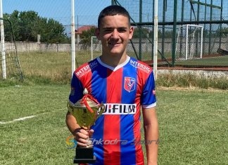 37 gola në 25 ndeshje! Emanuel Vukaj, sulmuesi i së ardhmes për Vllazninë