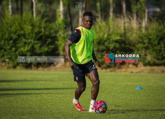 Senegalezi Ndiaye zhvillon stërvitjen e parë me Vllazninë