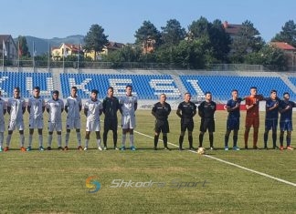 Shqipëria U17 mund 1-0 Kosovën. Në fushë edhe dy lojtarë të Vllaznisë