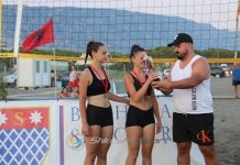 Erkoçi- Ballçiti dhe Qafarena- Çekini fitues të ‘Volejpoja Beach Trophy 2022’