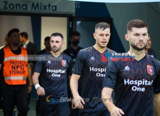 Vllaznia nis të mendojë për sfidën e parë të kampionatit, atë ndaj Erzenit