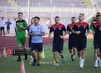 Vllaznia sot mbyll përgatitjet për Craiovan. Entuziasëm në rradhët e kuqebluve