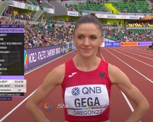 Fantastike Luiza Gega/ Atletja shqiptare renditet e 8-ta në botë në garën e 3000 metrave me pengesa