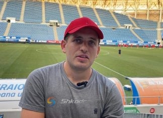 VIDEO/ Tifozi ‘maratonomak’ i Vllaznisë, nga Belgjika në Bosnjë, Qipro, Shkodër e tani në Rumani