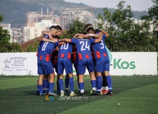 Vllaznia U17 nuk ia del të shkojë në finale ndaj Beshiktash