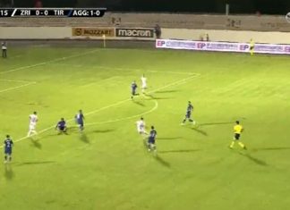 Tronditet Tirana, Zrinjski zhbllokon rezultatin