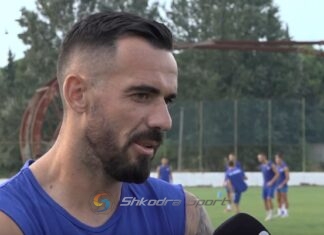 Kapiteni i Erzenit thumbon Gjicin: Lojtarin më të shtrenjtë të Kukësit, nuk e marrim as në 18-she