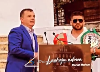 Vendi i lindjes së tij, Lushnja i jep titullin ‘Qytetar Nderi’ Florian Markut