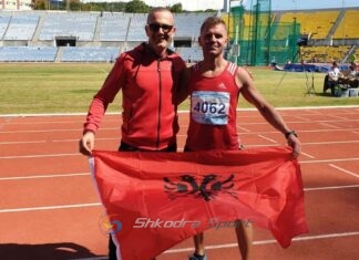 FANTASTIKE/ Atletët shkodranë Bledar Mesi dhe Florjan Balaj shpallen kampionë Ballkani për veteranët