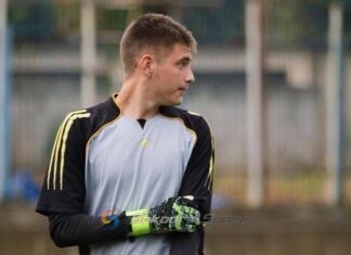 Portieri Lensi Çaku shumë pranë firmës me Veleçikun