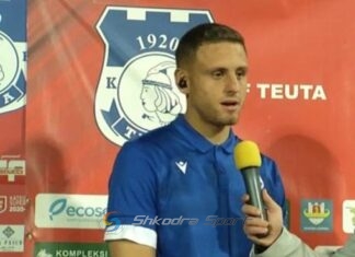 Mbajti portën e paprekur kundër Vllaznisë, Qirko: Mundohem të jem pika kryesore e skuadrës, jam i sigurt me mbrojtjen