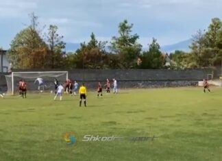 VIDEO/ Oh, çfarë bën Banushi! Gol nga goditja e këndit