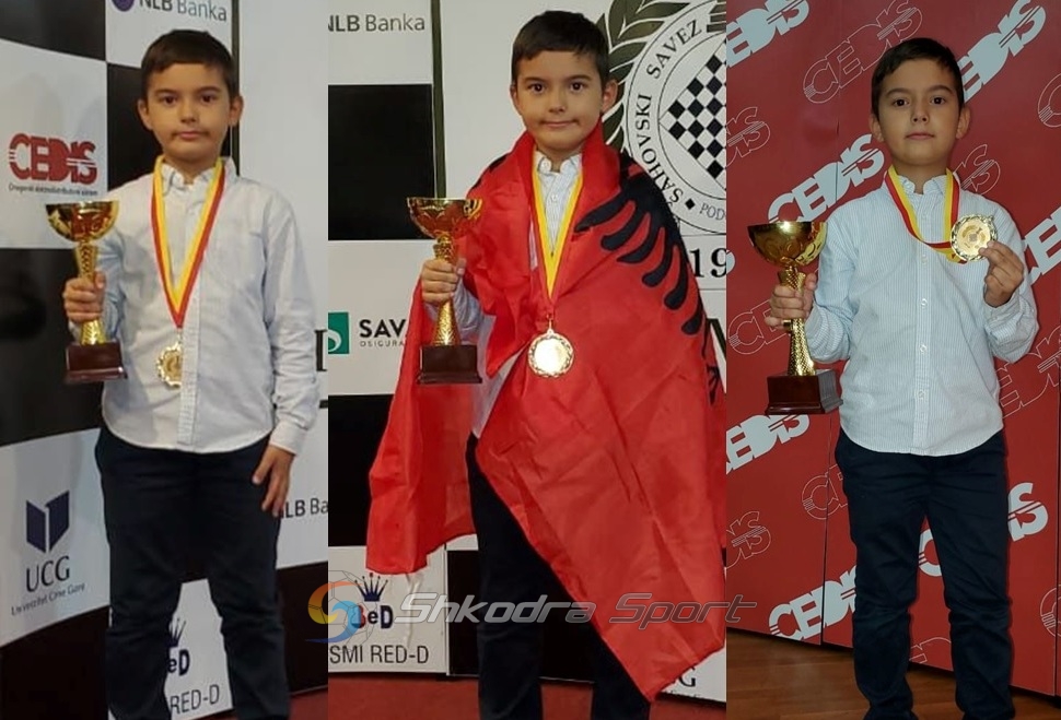 FANTASTIKE/ Shahisti 8 vjeçar shkodran Henri Troshani shpallet kampion Ballkani | SHKODRA SPORT
