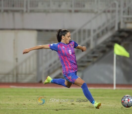 Jo vetëm portieria Williams, një tjetër futbolliste e Vllaznisë vlerësohet në maksimum për paraqitjen ndaj Realit