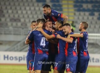 PIKANTET E VLLAZNIA-BYLISIT/ Plas sherri pas ndeshjes, tifozët preferojnë kuqeblutë…e femrave