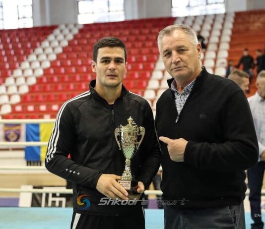 Boksieri shkodran Bekim Vjerdha triumfon në turneun ndërkombëtar ‘Adem Jashari’