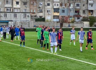 Vllaznia U21 fiton me përmbysje ndaj Tiranës. Vendos goli i Pusit në fund