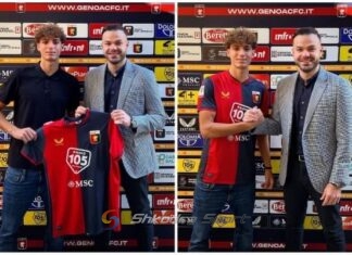 Kapiteni i Kombëtares firmos me Genoa, më parë ka qenë pjesë e Olympiakos