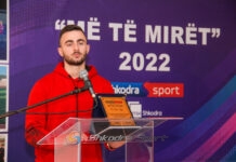 PERSONAZHI I VITIT/ Sajmir Lagja: Ishte diçka emocionuese marrja e çmimit nga ‘Shkodra Sport’