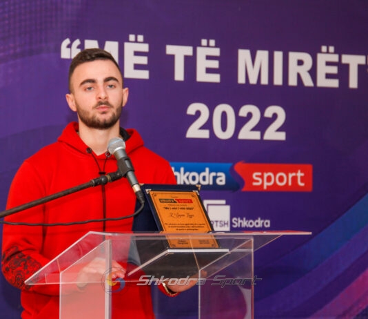 PERSONAZHI I VITIT/ Sajmir Lagja: Ishte diçka emocionuese marrja e çmimit nga ‘Shkodra Sport’