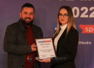 TALENTI I VITIT/ Sarah Beci: Një ndjesi e veçantë të vlerësohesha nga ‘Shkodra Sport’ si ‘Talenti i vitit’