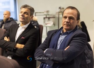 FOTO- LAJM/ Hysen Zmijani- Bardh Jera, dy gjigandët e futbollit shkodran dhe shqiptar