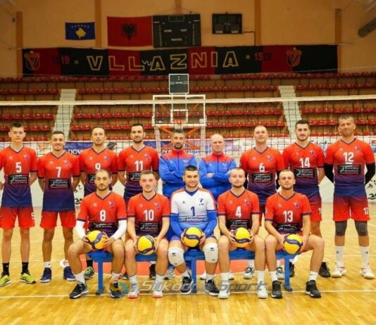 Vllaznisë ‘nuk i mbajnë gjunjët’. Fiton dy setet e para, por humb 2-3 në fund ndaj Erzenit