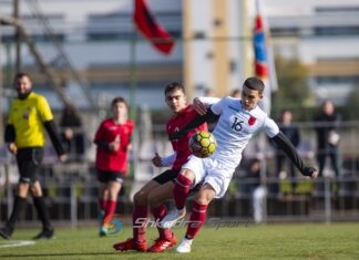 Kombëtarja U16 dy ndeshje miqësore ndaj Italisë. Grumbullon edhe tre futbollistë shkodranë