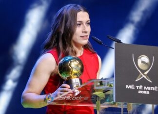 Flet fituesja e ‘Topit të Artë’, Megi Doçi: Sfida ime për këtë vit, të kap shifrën e 700 golave të shënuar