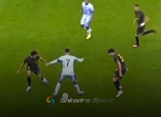 VIDEO/ Ronaldo poshtëron me një lëvizje yllin e PSG! Ngre në këmbë gjithë stadiumin, portugezi qesh edhe vetë me atë që bëri