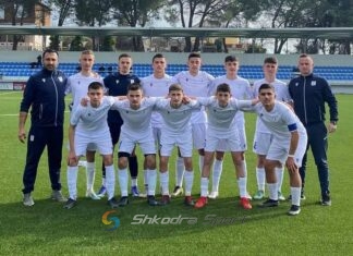 ‘Djelmnia shkodrane’ U17 barazim 2-2 në transfertë ndaj Vorës