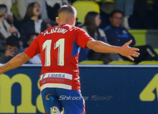 Myrto Uzuni i pandalshëm! Sulmuesi i Kombëtares shqiptare shënon një tjetër supergol në Spanjë