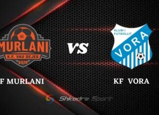 Murlani reziston vetëm 40 minuta. Një karton i kuq vendos gjithçka në sfidën ndaj Vorës