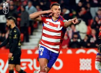 Myrto Uzuni i pandalshëm, shënon edhe golin e 21-të në Spanjë