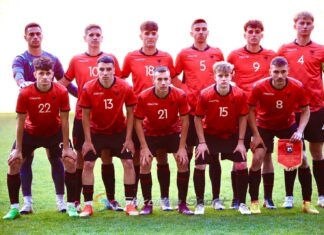 Shqipëria U17 barazon 1-1 me Letoninë. Kubazi vazhdon të ‘injorohet’ nga Bulku, vetëm 16 minuta për Selmanin