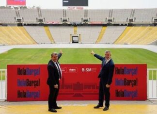 Barcelona braktis ‘Kamp Nou’, zyrtarizon lajmin që sezonin e ardhshëm do të luajë në…
