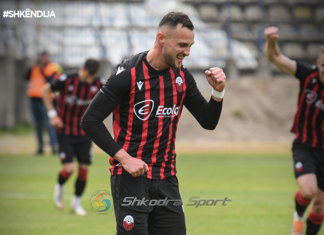 Erald Çinari nuk ndalet. Shënon edhe golin e 7-të për Shkëndijën e Tetovës