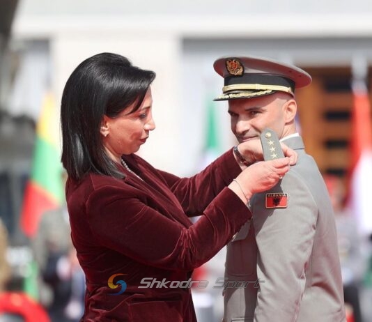 Erkand Qerimaj dhe 6 sportistë të tjerë marrin gradën ‘Kolonel’