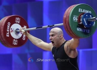 Vendi i tretë në baterinë B për Erkand Qerimajn, peshëngritësi shkodran shkëlqen në kampionatin europian