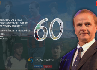 Të premten në Shkodër kupa ‘Hysen Zmijani’ për 60 vjetorin e lindjes së mjeshtrit të madh të futbollit shkodran