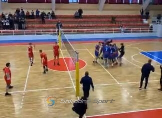 VOLEJBOLL/ Vllaznia U21 fiton 3-2 gjysmëfinalen e parë ndaj Partizanit