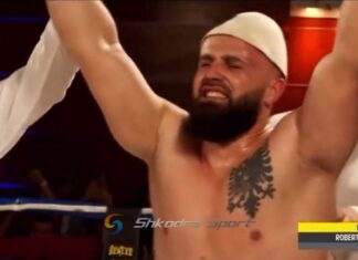 Boksieri nga Balldreni i Lezhës Roberto Bakaj merr fitoren e 9-të në Gjermani. Feston me plis