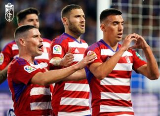 Uzuni shënoi golin e 22-të në kampionat dhe dërgoi Granadën vetëm 3 hapa larg rikthimit në La Liga